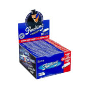 Smoking Master Slim Blue King Size Papiers à Rouler 24 Livrets + 33 Tips