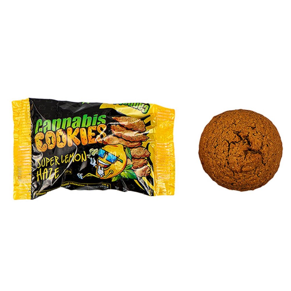 Cannabis Airlines Cookies de Cannabis Super Lemon Haze (14x120g) - Exp 07/24