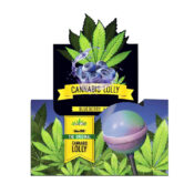 Piruletas de Cannabis Blueberry Haze en Caja (70pcs/display)