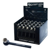 Champ High Pool Cristal Pipes Negro (24pcs/display)