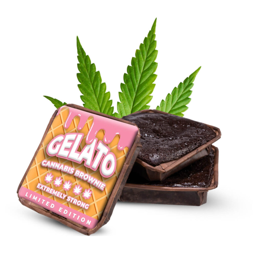 Brownies de Cannabis Gelato (40uds/caja)