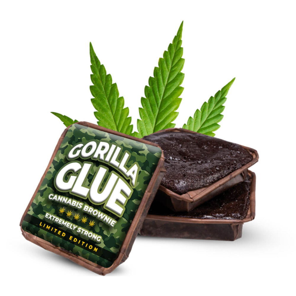 Brownies de Cannabis Gorilla Glue (40uds/caja)