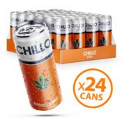 Chillo Cannabis Bebida Energética 250ml (24 latas/Caja)
