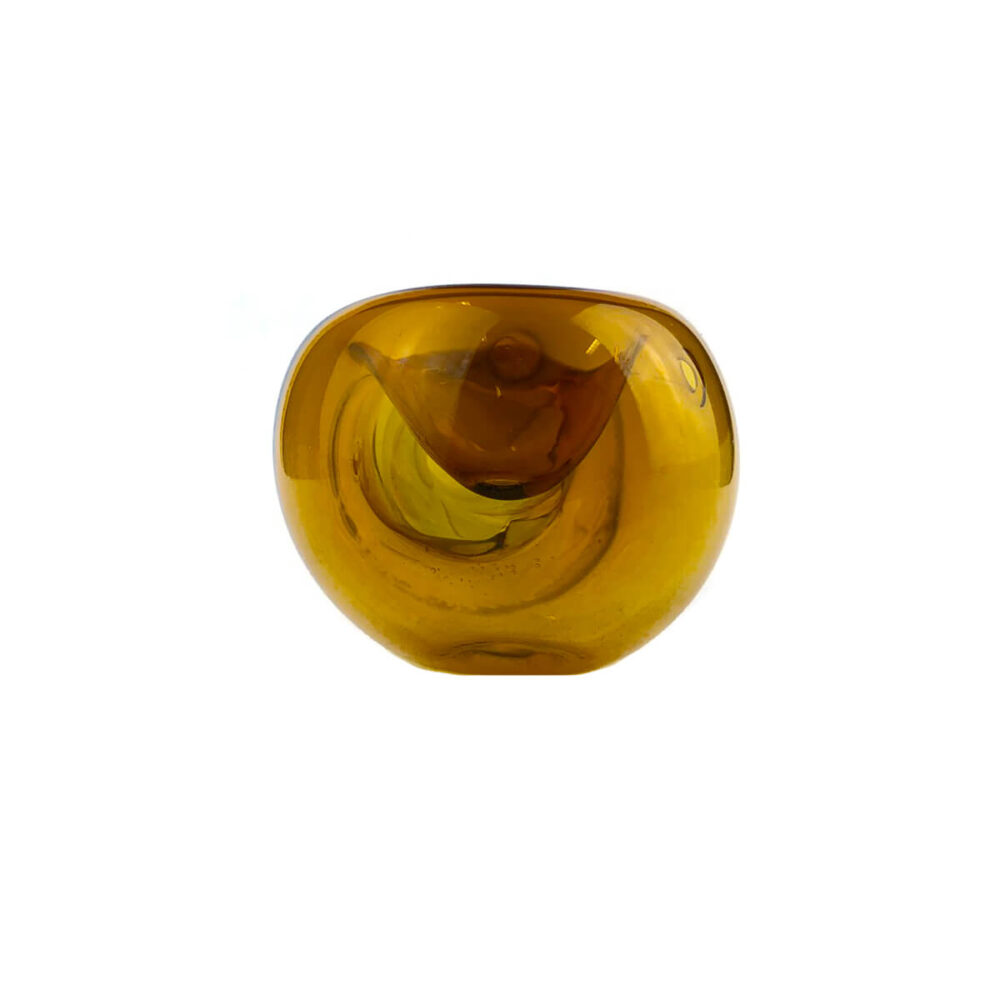 Pipa de Cristal de Resina Amber Tree