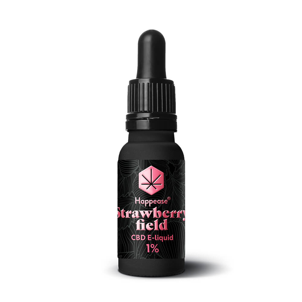 Happease CBD E-Liquid Strawberry Field 1% 100mg (10ml)