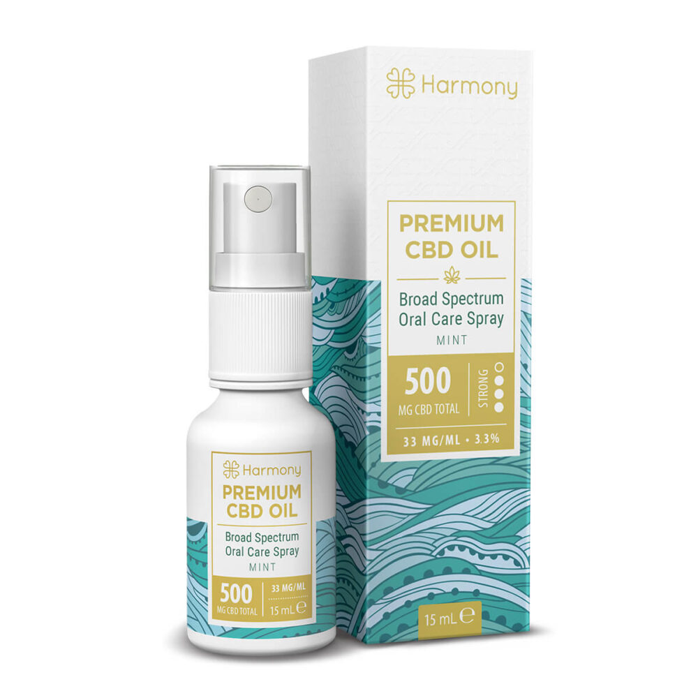 Harmony CBD Spray Menta 500mg (15ml)