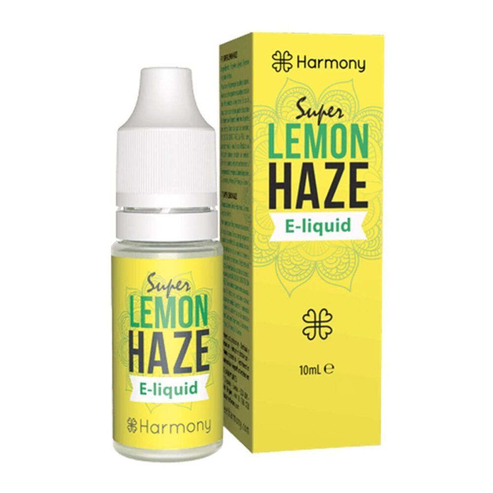 Harmony E-Liquid Sabor Super Lemon Haze 100mg CBD (10ml)