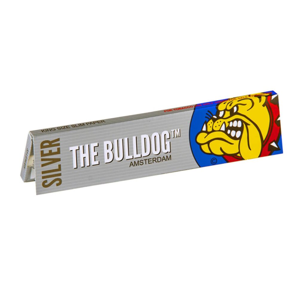 The Bulldog Original Papeles Silver King Size Slim (50pcs/display)