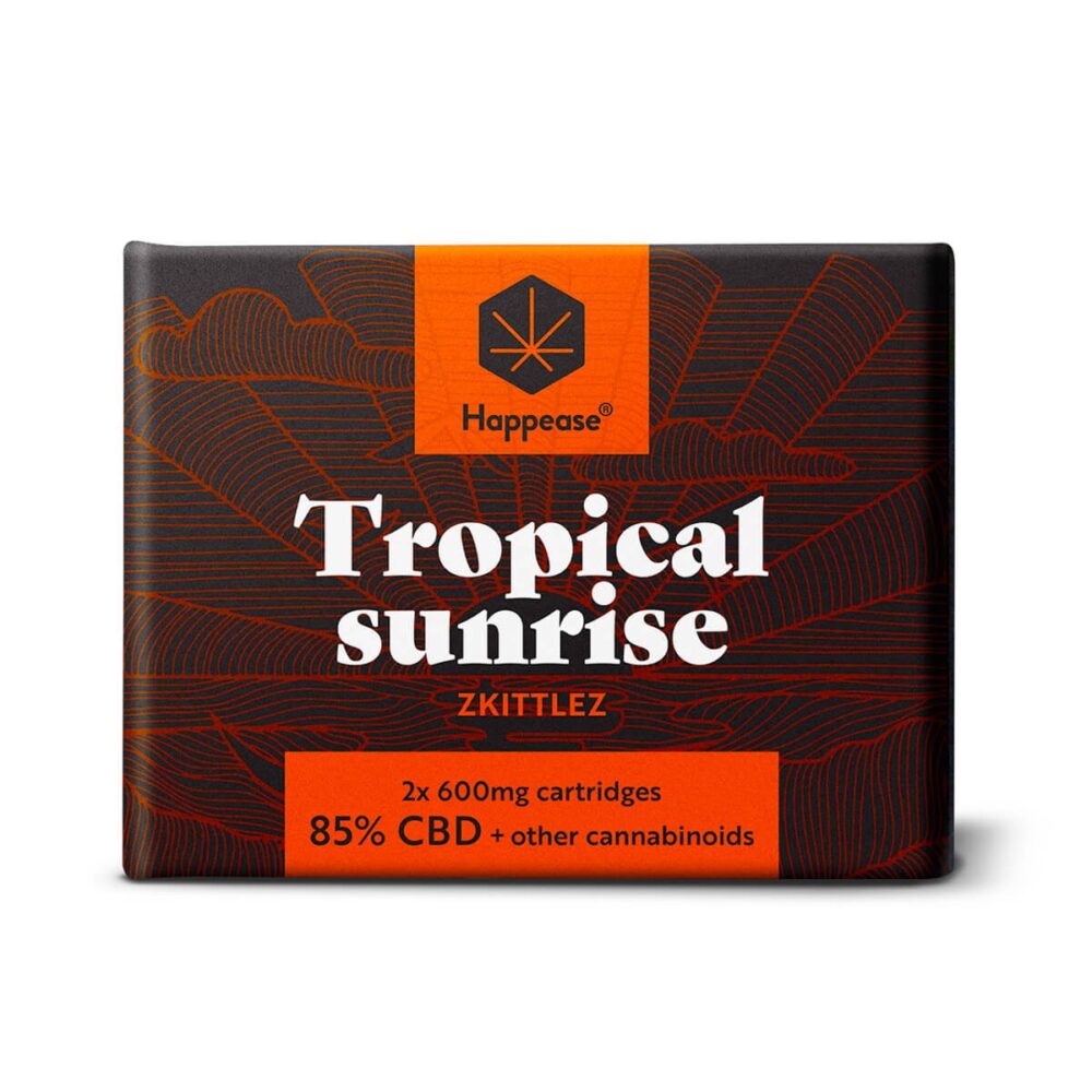 Happease Cartuchos Tropical Sunrise 85% CBD (2pcs/pack)