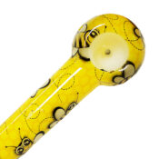 Pipa de cristal Yellow Bee 13cm
