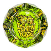Best Buds Cenicero de cristal Lemon Haze con caja de regalo