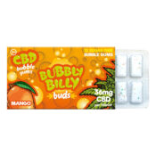 Bubbly Billy Chicles de Cannabis 36mg CBD Mango THC Free (24uds/display)
