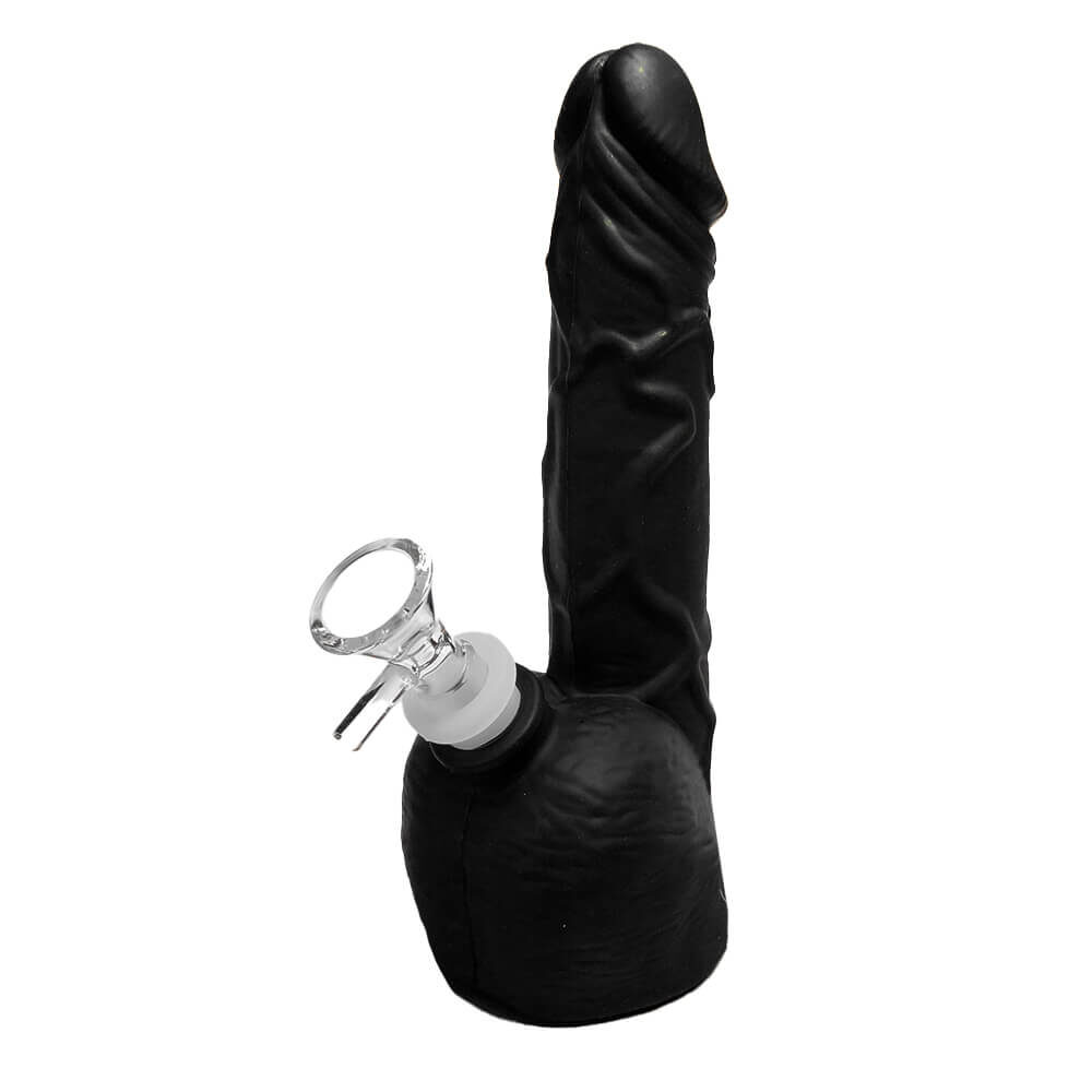 Pene Negro Bong de Silicona al por mayor - Simplygreentrade.es