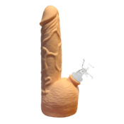 Pene Blanco Bong de Silicona 20cm