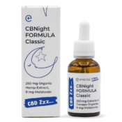 Enecta CBNight Formula 125mg CBN + 125mg CBD + 9mg Melatonina (30ml)