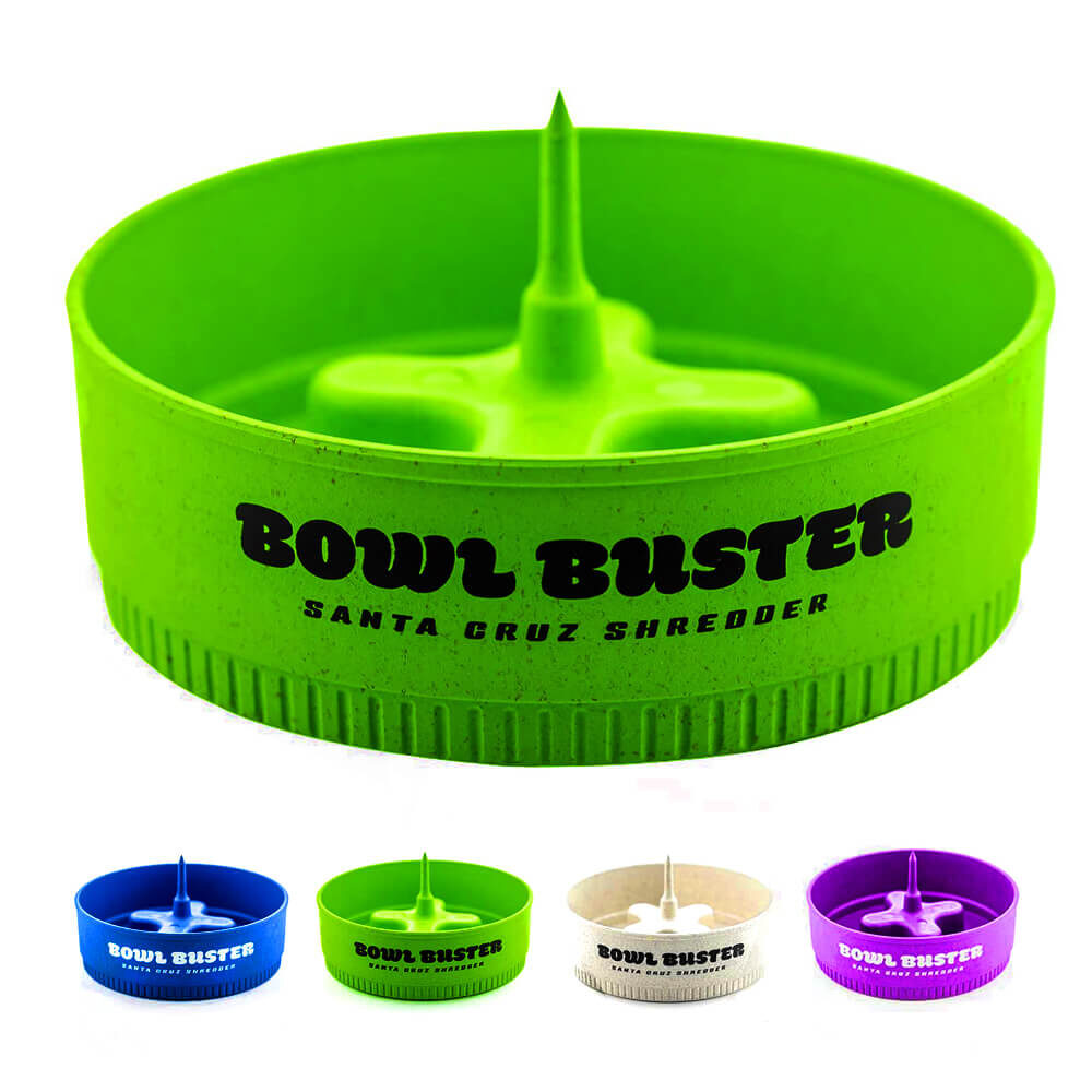 Santa Cruz Cenicero Bowl Buster Biodegradable Colores Variados (12uds/display)
