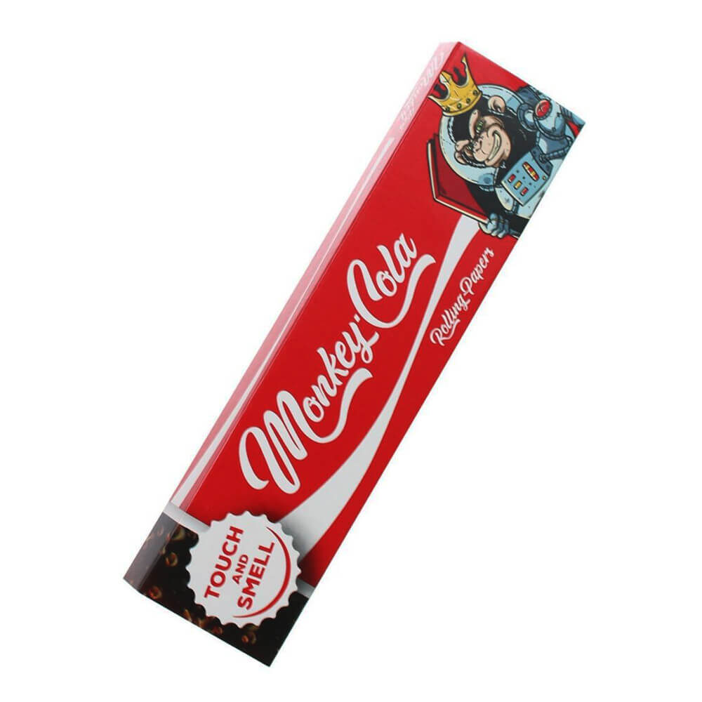 Monkey King Red Cola Smell Papeles de Liar Sin Blanquear con Filtros (24uds/display)