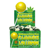 Dr. Greenlove Piruletas de Cannabis Bubblegum x Lemon Haze (70uds/display)