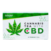 Euphoria Té de Cannabis CBD (10cajas/display)