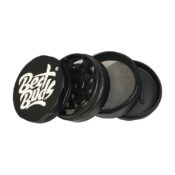 Best Buds Mighty Grinder Aluminio Negro 4 Partes (60mm)
