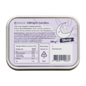 Enecta CBNight Caramelos de Extracto de Cáñamo Orgánico - Sabor Frutas Mixtas (60uds)
