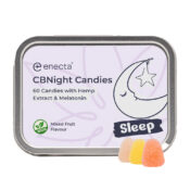 Enecta CBNight Caramelos de Extracto de Cáñamo Orgánico - Sabor Frutas Mixtas (60uds)
