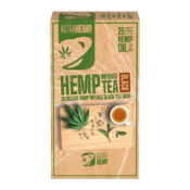 Astra Hemp Té Negro con Infusión de Cáñamo 25mg de Aceite de Cáñamo (10 Packs/lote)