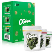 Ogeez 3er-Pack Super Krunch, Krispy Karamel und Kandy Kookies Cannabis-Schokolade (3x35g)