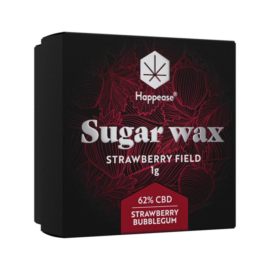 Happease Extrakte Strawberry Field Sugar Wax 62% CBD (1g)