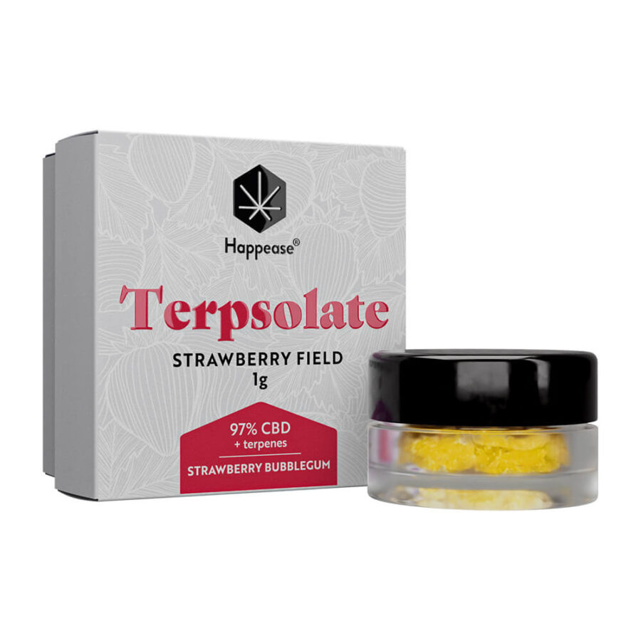 Happease Extrakte Erdbeerfeld Terpsolate 97% CBD + Terpene (1g)