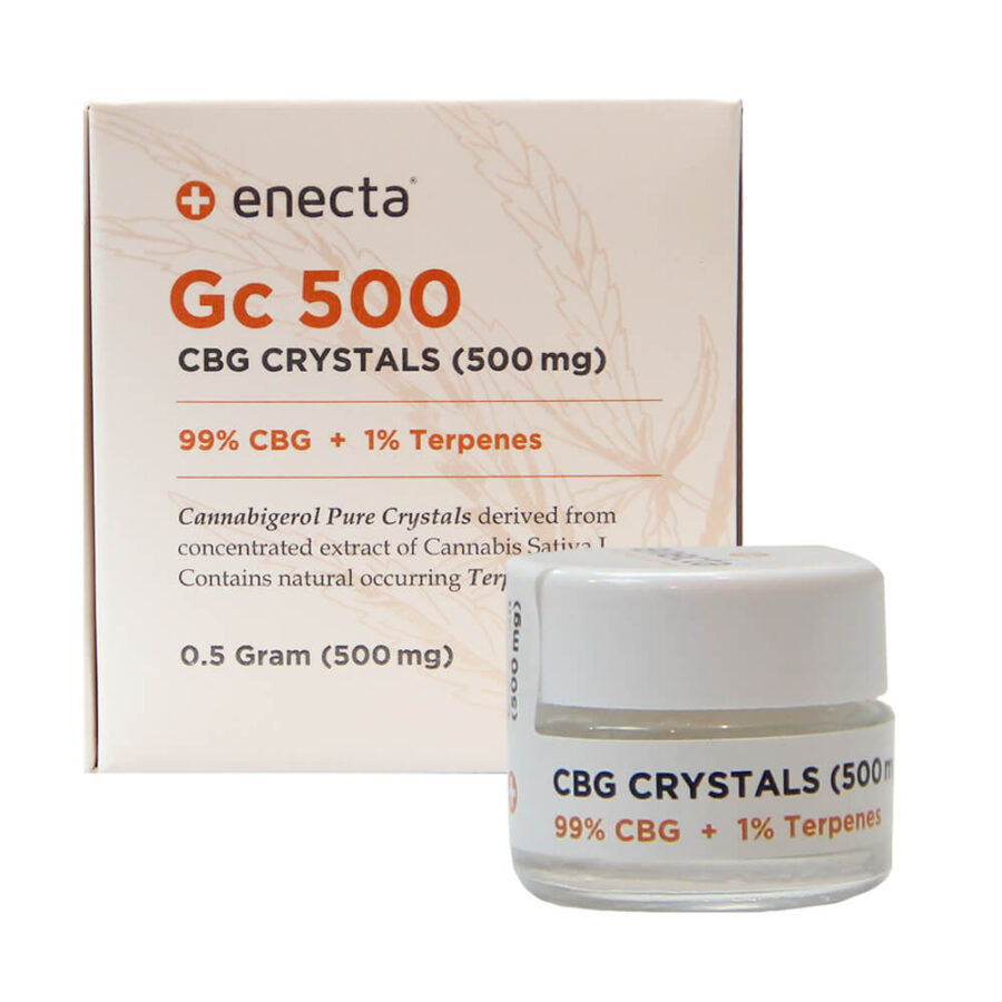 Enecta GC500 99% CBG-Kristalle + 1% Terpene (500mg)