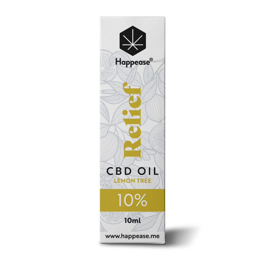 Happease Relief 10% CBD Öl Lemon Tree (10ml)