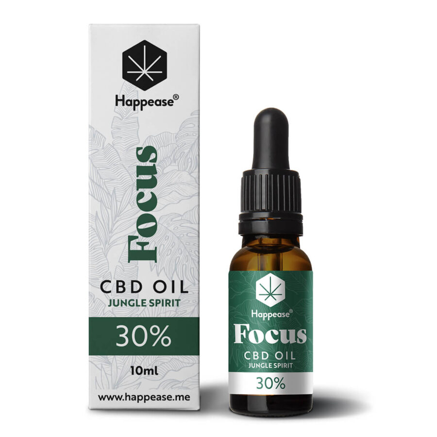 Happease Focus 30% CBD Öl Jungle Spirit (10ml)