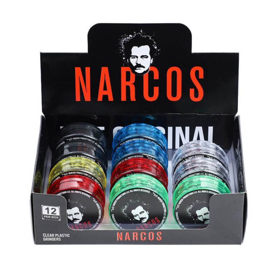 Narcos Plastic Grinders 3 Schichten (12stk/display)