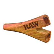 RAW Double Barrel Holder aus Holz