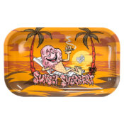Best Buds Sunset Sherbet Metall Rolling Tray Long 16x27 cm