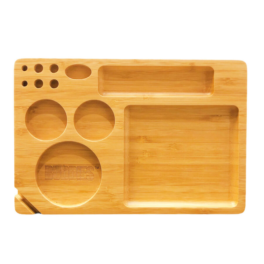 Buddies Tool Set 13-in-1 Bamboo Rolling Tray