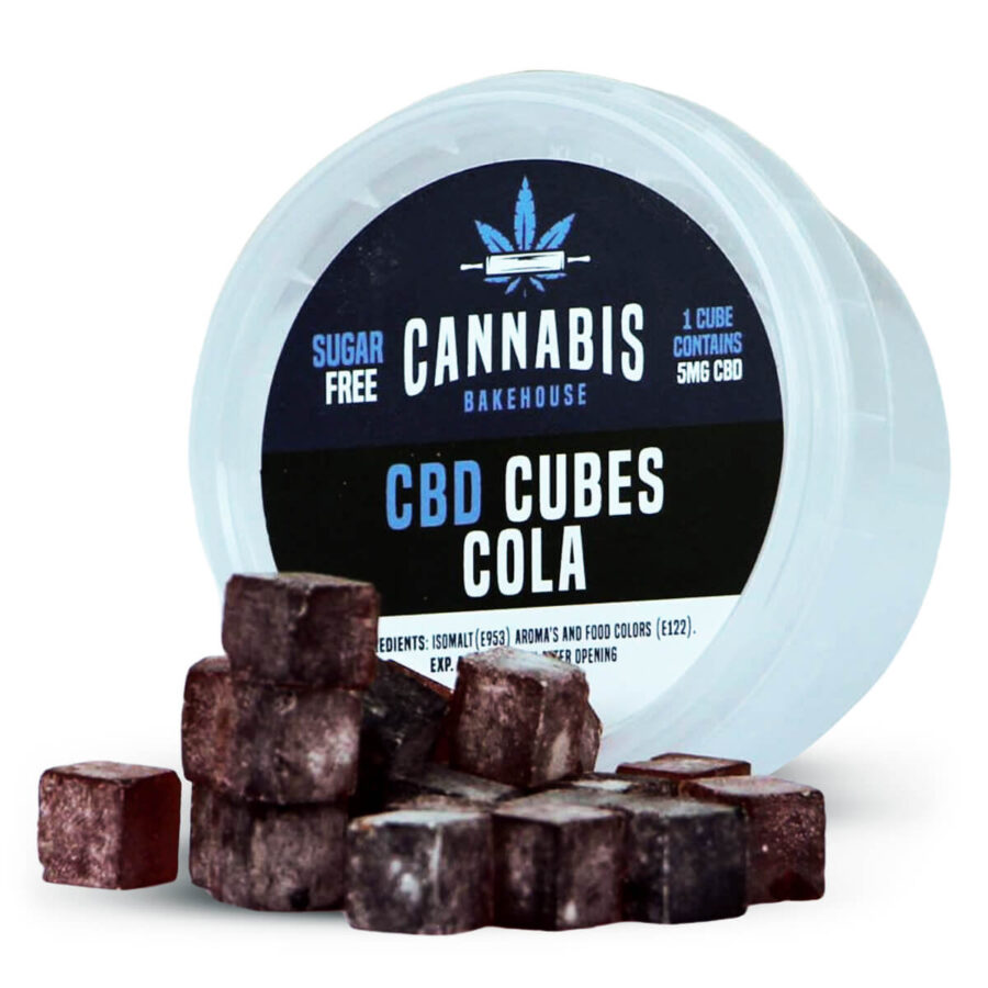 Cannabis Bakehouse CBD Würfel Cola 5mg