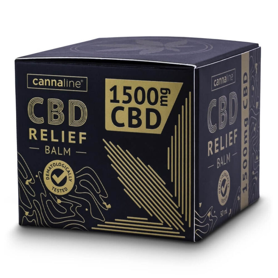 Cannaline Pain Relief Balm mit 1500mg CBD (50ml)