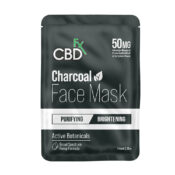 CBDfx Hanf Holzkohle Gesichtsmaske mit 50mg CBD (10er-Pack/Display)