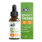 CBDfx Wellness 2:1 Tinktur 2000mg CBD + 1000mg CBG (30ml)