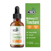 CBDfx Wellness 2:1 Tinktur 4000mg CBD + 2000mg CBG (60ml)