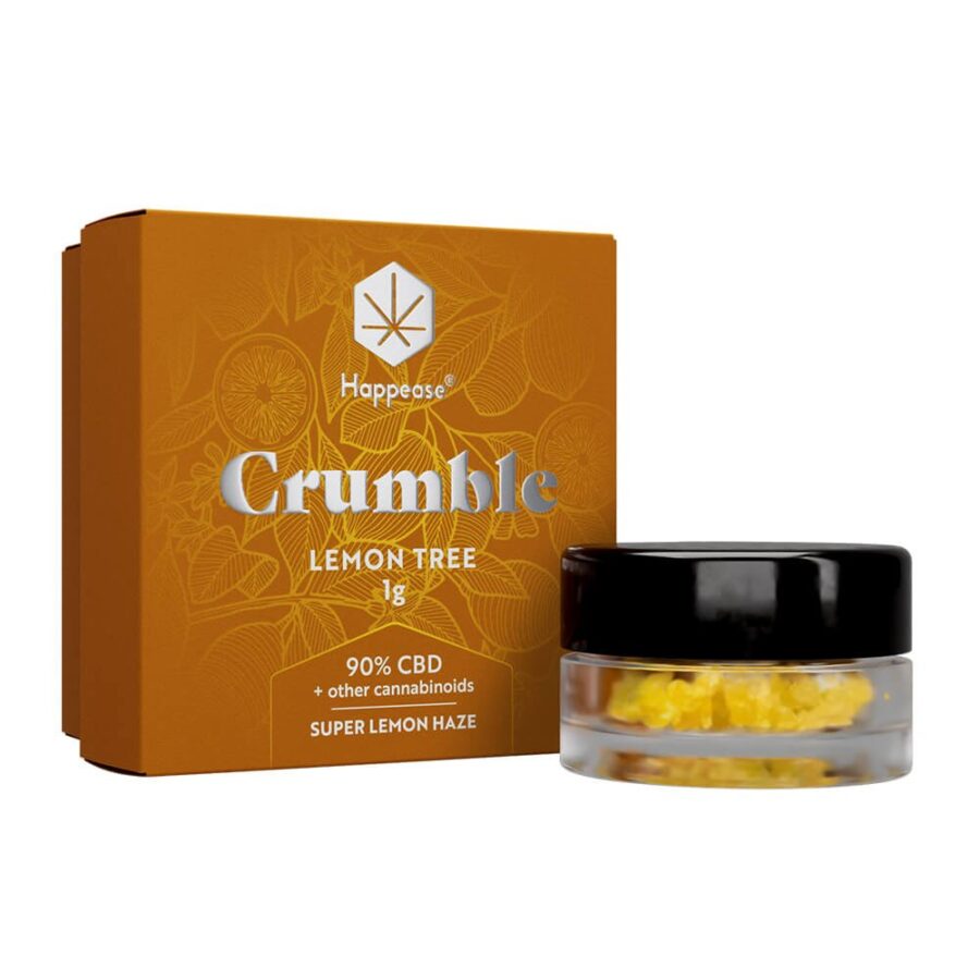 Happease Extrakte Lemon Tree Crumble 90% CBD + andere Cannabinoide (1g)