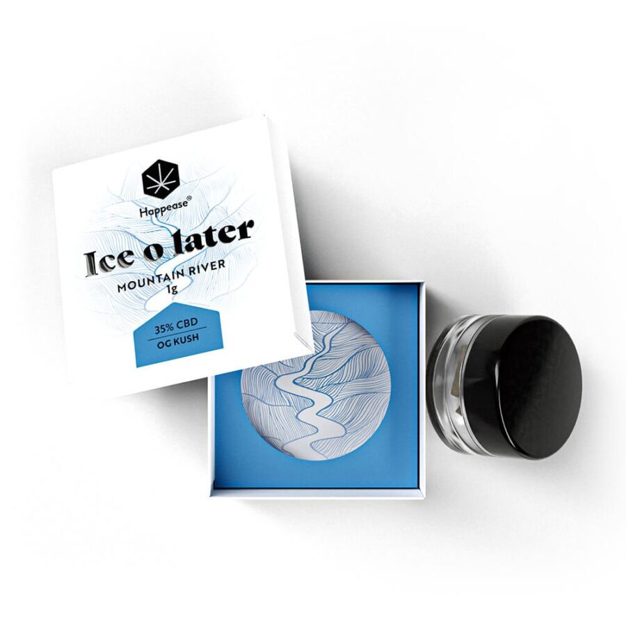 Happease Extrakte Mountain River Ice-O-Lator 35% CBD (1g)