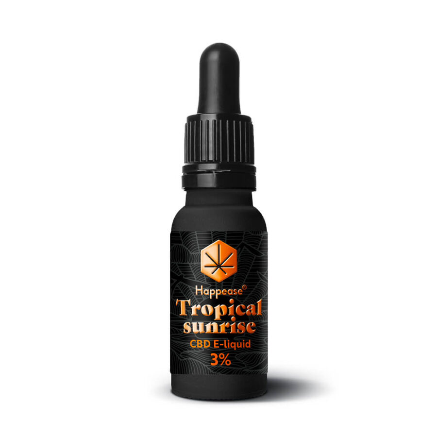 Happease CBD E-Liquid Tropical Sunrise 3% - 300mg (10ml)