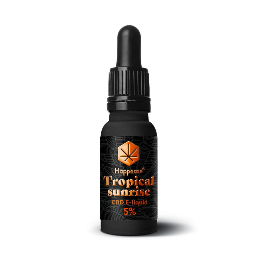 Happease CBD E-Liquid Tropical Sunrise 5% - 500mg (10ml)