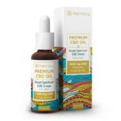 Harmony Selfcare Breitspekturm Drops - Natürlicher Geschmack - 1000mg CBD (30ml)