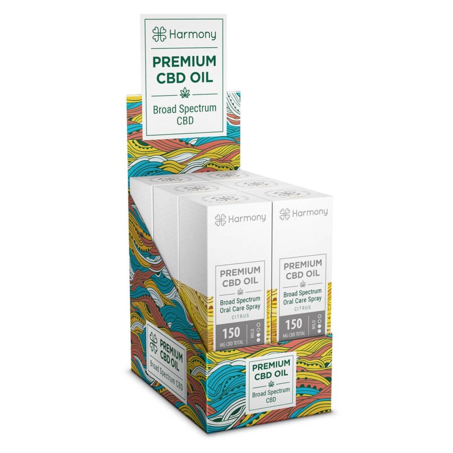 Harmony Citrus CBD Spray 150mg (15ml)