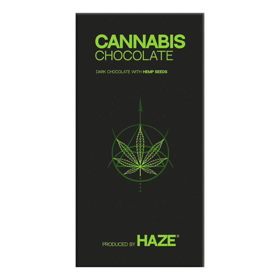 Haze Dark Schokolade mit Hanfsamen 80g (15Stk/Display)