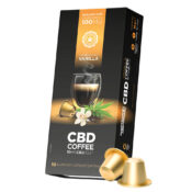 Astra Hemp Kaffeekapseln kompatibel zu Nespresso mit 250mg Hanf (10er-Pack/Display)